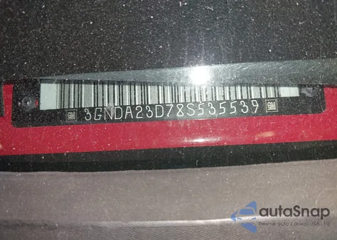 2008 Chevrolet Hhr Lt из США, поврежденный, VIN 3GNDA23D78S535539